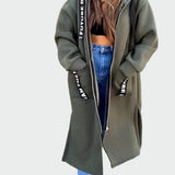 Valeria - Μακρύ Παλτό με Κουκούλα