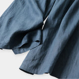 Φαρδύ Λινό Παντελόνι