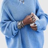 Μαλλί - Ριχτό πουλόβερ