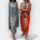 Σετ Φόρεμα-Ζακέτα Καλοκαιρινό