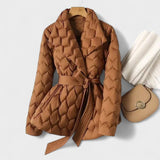 Vanessa - Κομψό Παλτό με Ζώνη