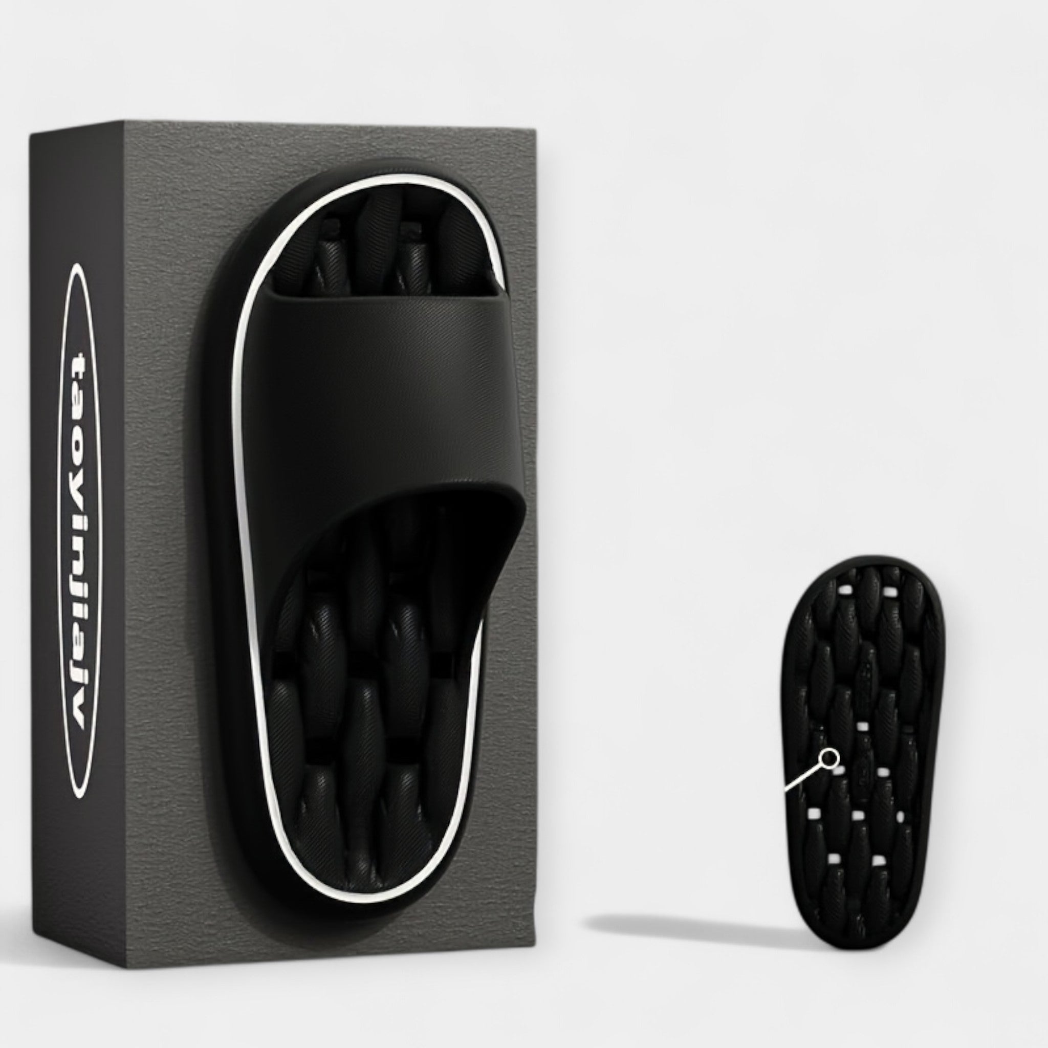 Γυναικείες Παντόφλες με Ριπ Υφή