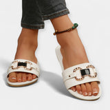 Άνετες Παντόφλες με Στρογγυλή Μύτη