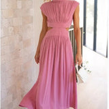 Κομψό Φόρεμα με Cut-Out Λεπτομέρειες