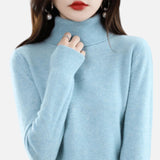 Nefeli - Γυναικείο Πουλόβερ από Κασμίρι με Ζιβάγκο