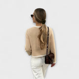 Κλασική ζακέτα με διακοσμητικές τσέπες