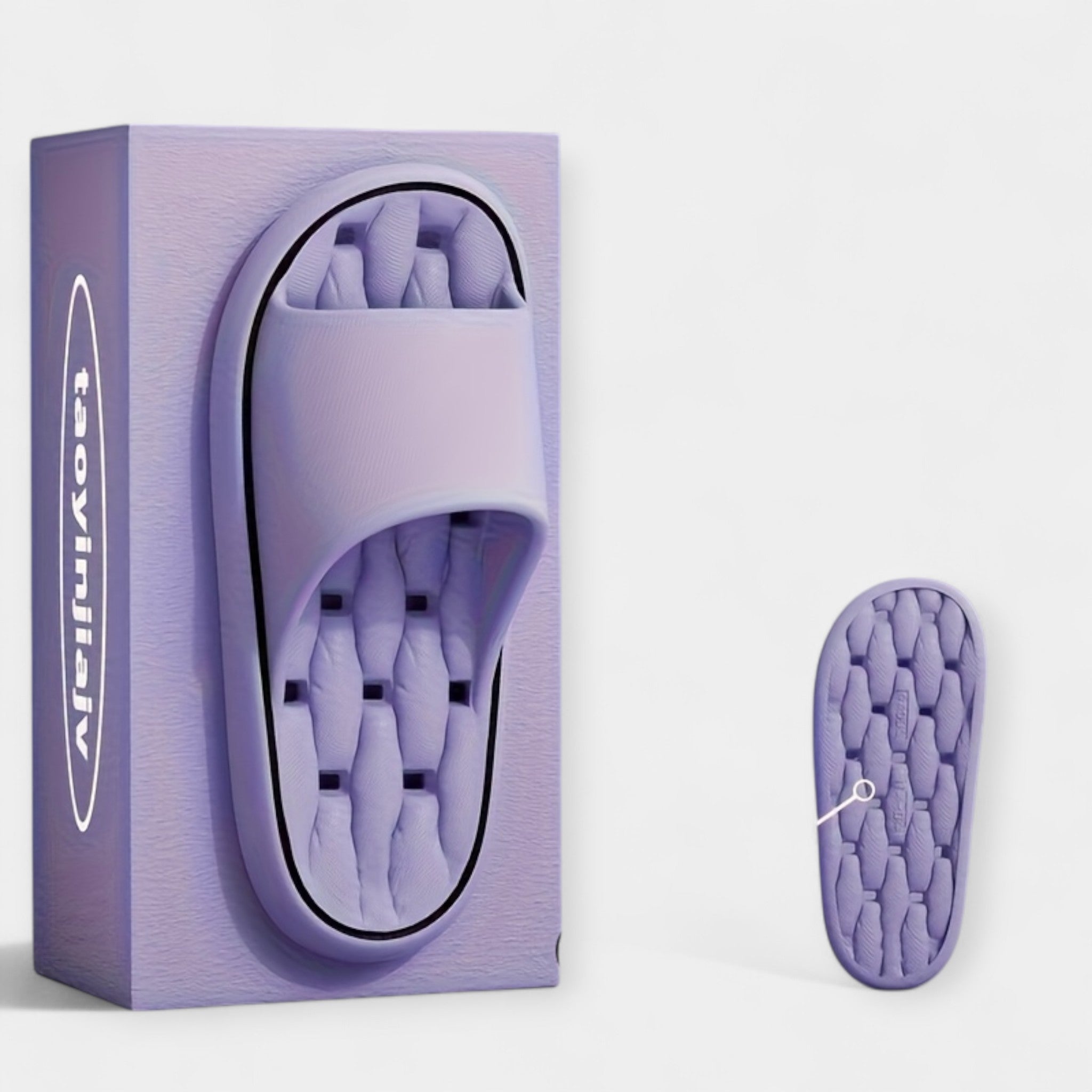 Γυναικείες Παντόφλες με Ριπ Υφή