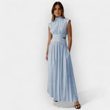 Κομψό Φόρεμα με Cut-Out Λεπτομέρειες