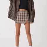 Callista - Oversized Δερμάτινο Bomber Μπουφάν