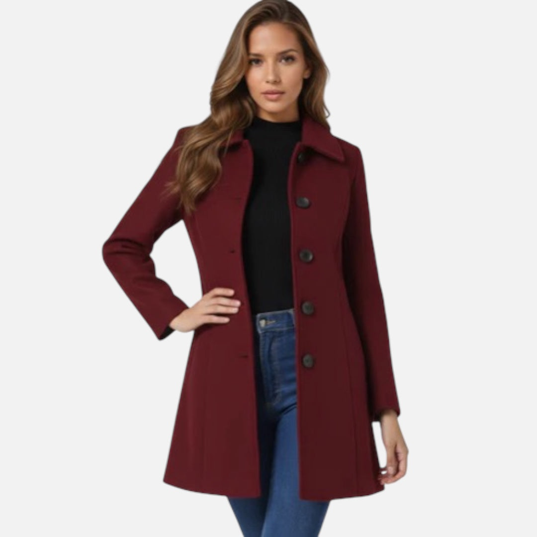 Josephine - Μονόφαρδο χειμωνιάτικο trench coat