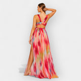 Μακρύ Φόρεμα Με Ντεγκραντέ