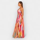 Μακρύ Φόρεμα Με Ντεγκραντέ