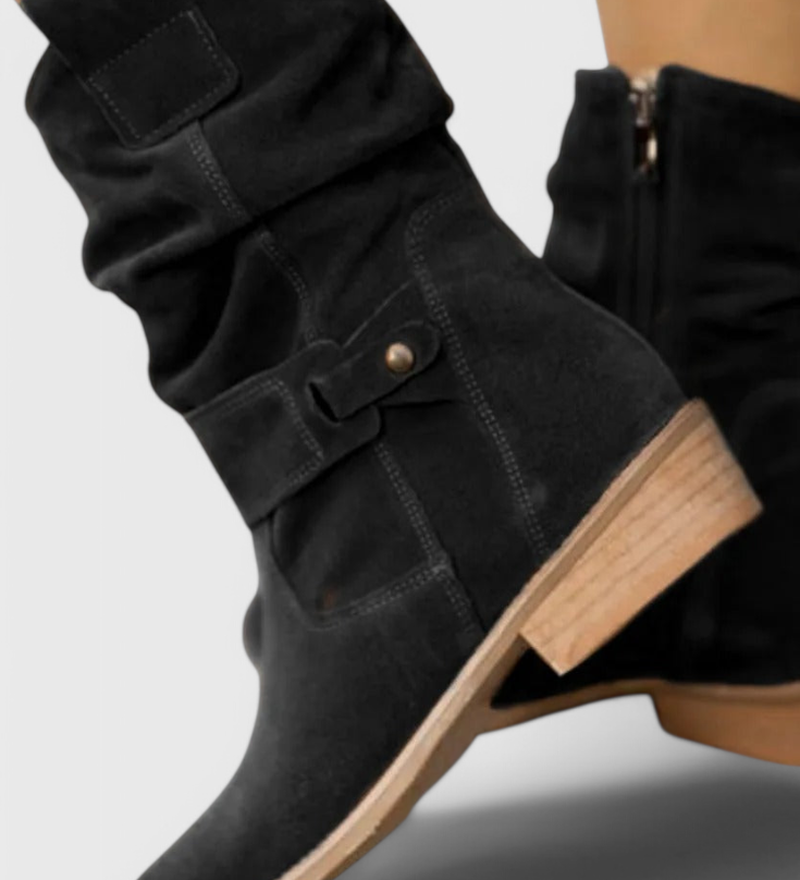 Aira - Σουέτ Μπότες Αστραγάλου