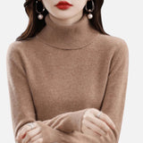 Nefeli - Γυναικείο Πουλόβερ από Κασμίρι με Ζιβάγκο