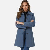 Josephine - Μονόφαρδο χειμωνιάτικο trench coat