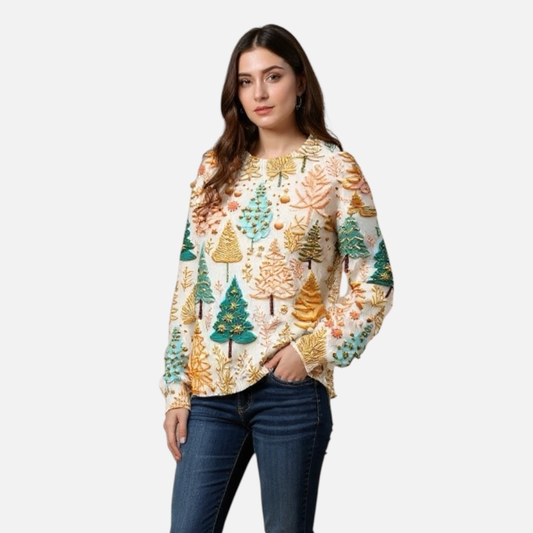 Santo - Άνετο γιορτινό πουλόβερ