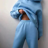 Maria - Σετ φούτερ με κουκούλα και παντελόνι φόρμας