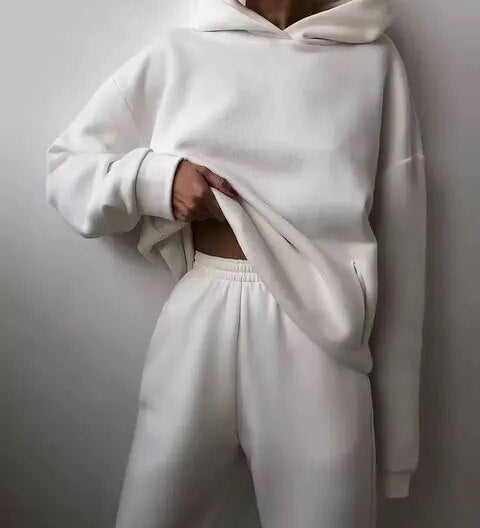 Maria - Σετ φούτερ με κουκούλα και παντελόνι φόρμας