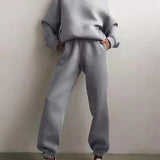 Maria - Σετ φούτερ με κουκούλα και παντελόνι φόρμας