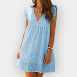 Καλοκαιρινό Φόρεμα με Κρυφό Σορτσάκι & Τσέπες