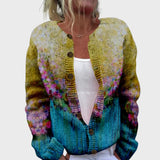 Freya - Κομψό Πλεκτό Γιλέκο με Σχέδιο