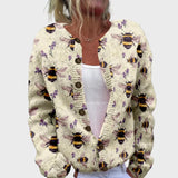 Sofia - Κομψό Πλεκτό Γιλέκο με Σχέδιο