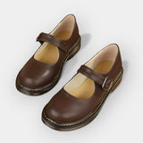 Mary Jane- Κλασικά Δερμάτινα Παπούτσια