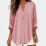 Λινή Μπλούζα Παραλίας