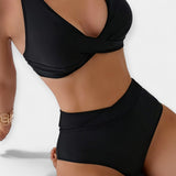 Μονόχρωμο Στυλάτο Μπικίνι