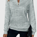 Ζόι - Πουλόβερ με φερμουάρ