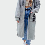 Valeria - Μακρύ Παλτό με Κουκούλα