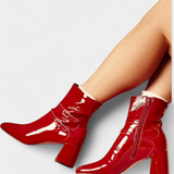 Vivi - Μπότες με Κόκκινο Τακούνι