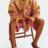 Casey | Ζακέτα με λουλούδια