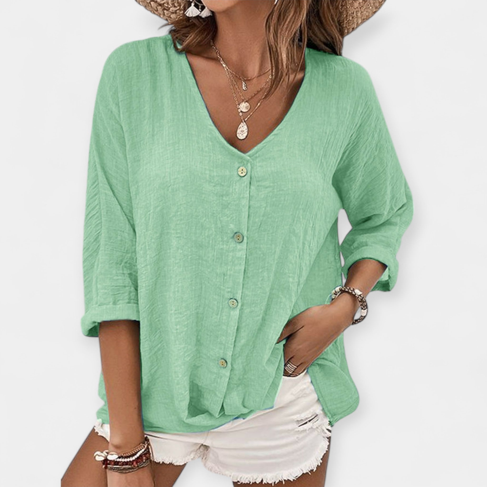 Λινό Πουκάμισο