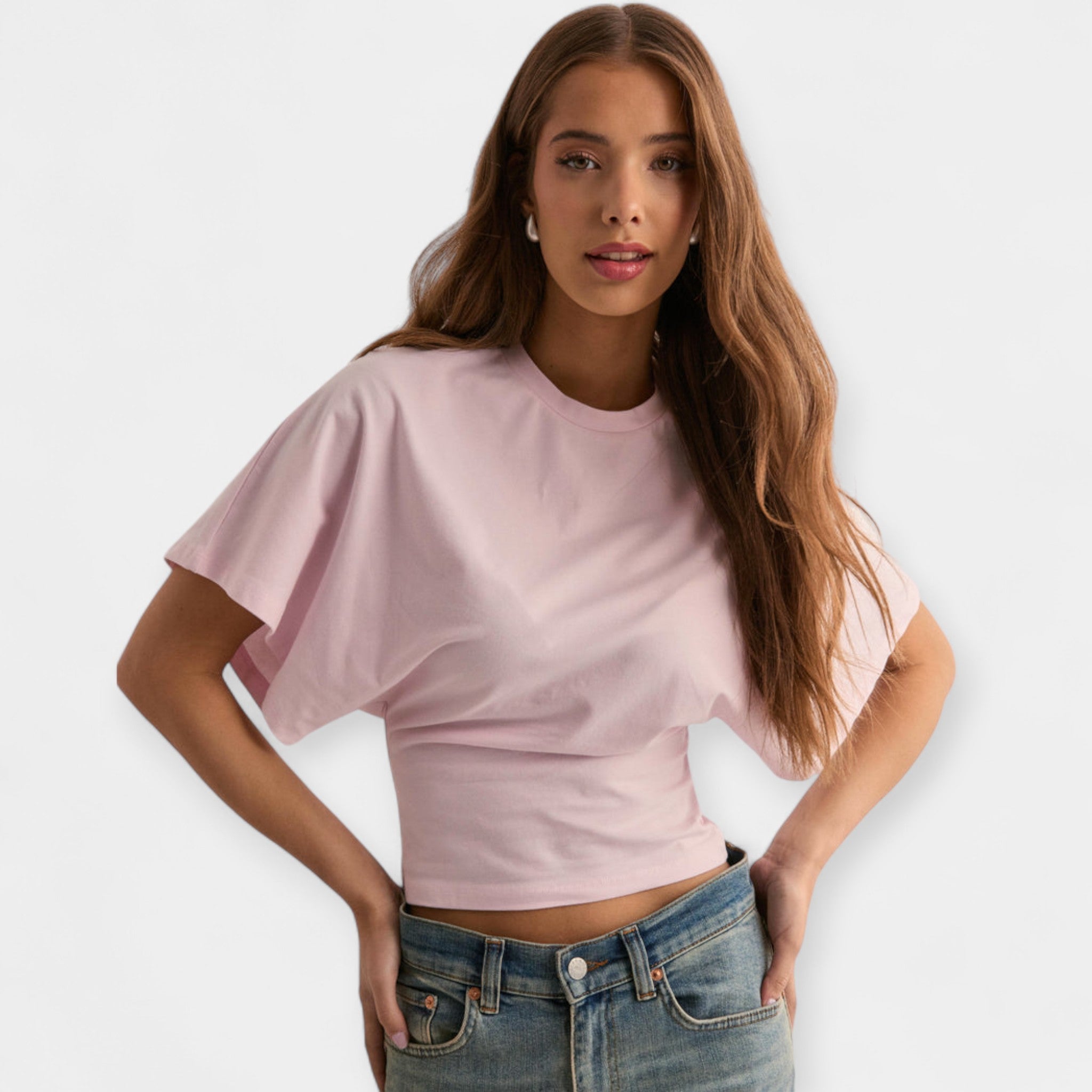 Μπλούζα με Φαρδιά Μανίκια