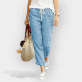 Ourania - Βαμβακερό Ελαφρί Παντελόνι